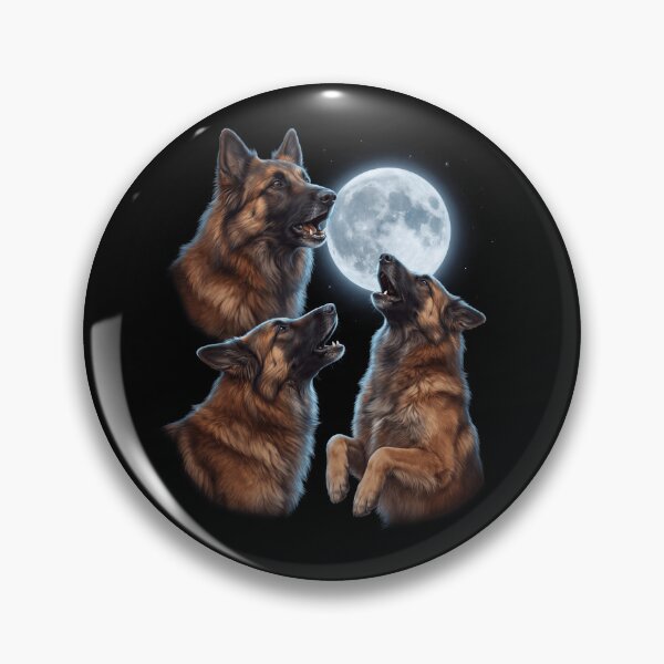 Item preview, Belgian Tervuren Howling Moon Art Dog Owner designed and sold by TerryConnells.