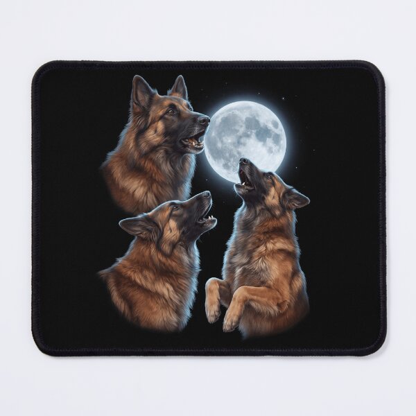 Item preview, Belgian Tervuren Howling Moon Art Dog Owner designed and sold by TerryConnells.