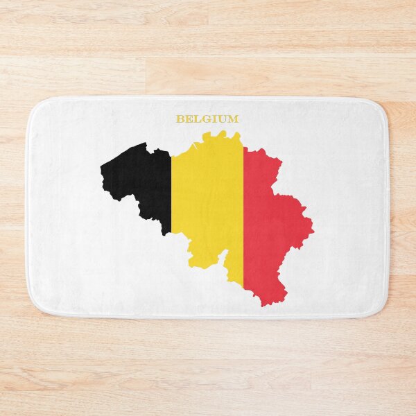 Item preview, Belgium Map Flag Silhouette Belgian Pride Gift designed and sold by NTGUILTY.