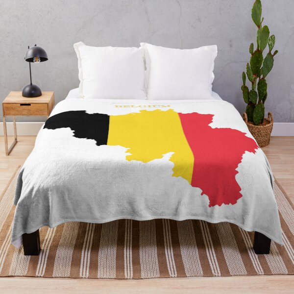 Item preview, Belgium Map Flag Silhouette Belgian Pride Gift designed and sold by NTGUILTY.