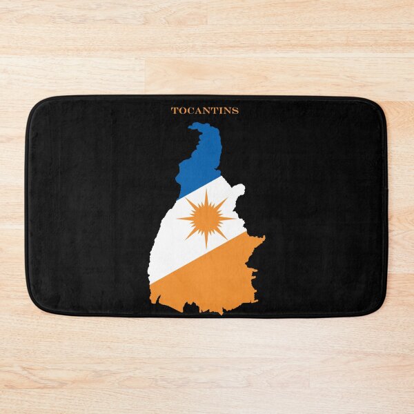 Item preview, Tocantins Brazil Map Flag Silhouette Brazilian Pride Gift designed and sold by NTGUILTY.