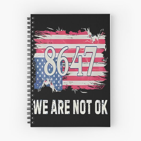 Item preview, 8647 We Are Not Ok Trump designed and sold by LucindaJone.