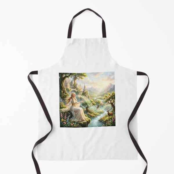 Item preview, Song of the Enchanted Forest: Elven Melody in a Golden Valley designed and sold by M.O.K..