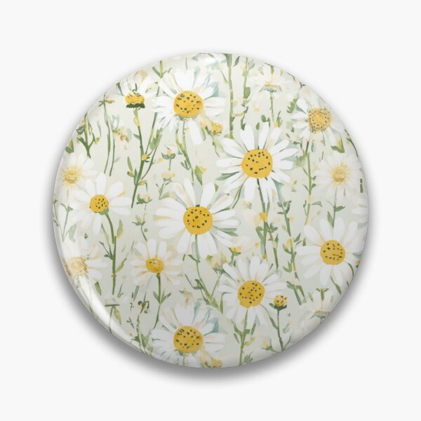 Item preview, Daisy Wildflower Pattern Watercolor – Cottagecore Floral Aesthetic Design designed and sold by Phil Falkson.