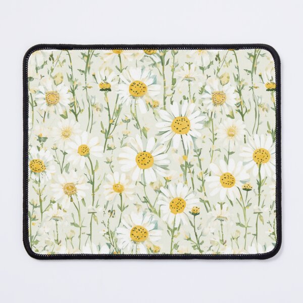Item preview, Daisy Wildflower Pattern Watercolor – Cottagecore Floral Aesthetic Design designed and sold by Phil Falkson.