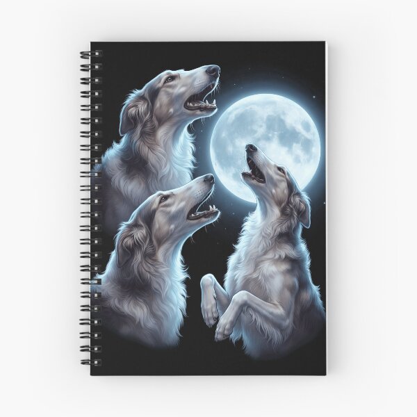 Item preview, Borzoi Howling Moon Art Dog Owner designed and sold by TerryConnells.