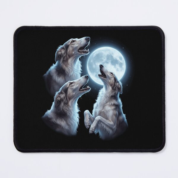 Item preview, Borzoi Howling Moon Art Dog Owner designed and sold by TerryConnells.