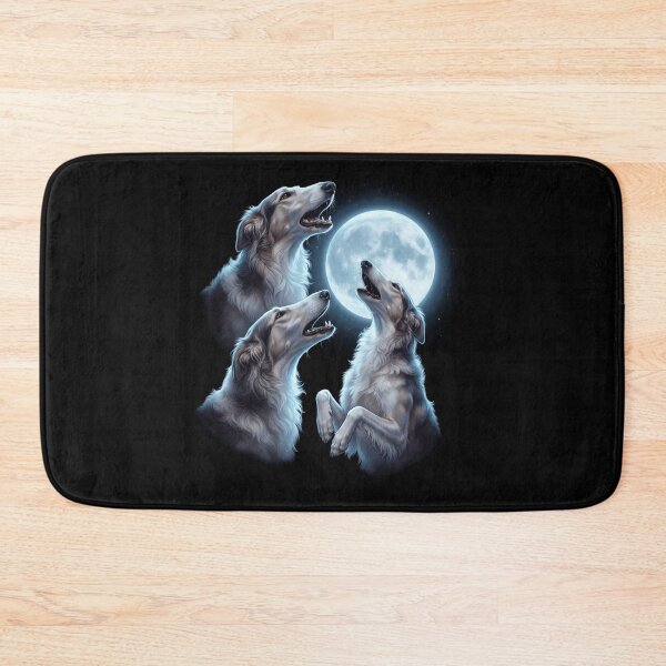 Item preview, Borzoi Howling Moon Art Dog Owner designed and sold by TerryConnells.