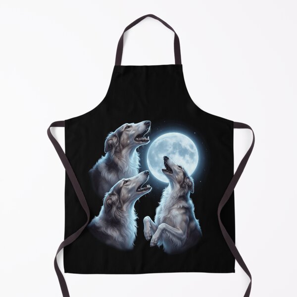 Item preview, Borzoi Howling Moon Art Dog Owner designed and sold by TerryConnells.