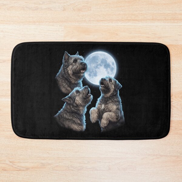 Item preview, Bouvier des Flandres Howling Moon Art Dog Owner designed and sold by TerryConnells.