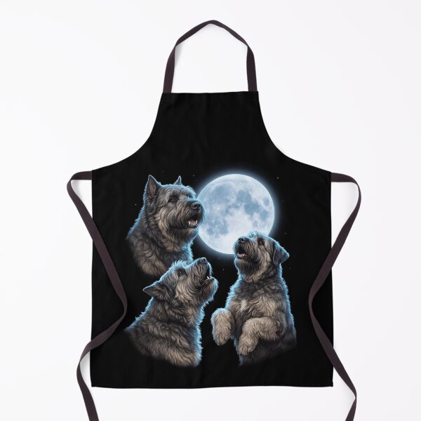Item preview, Bouvier des Flandres Howling Moon Art Dog Owner designed and sold by TerryConnells.