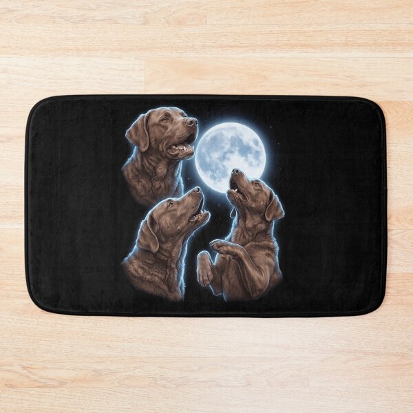 Item preview, Chesapeake Bay Retriever Howling Moon Art Dog Owner designed and sold by TerryConnells.
