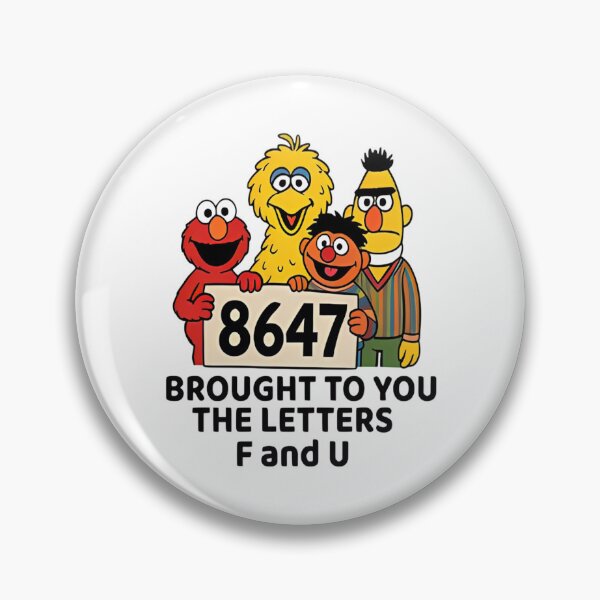 Item preview, Anti Trump 8647 Sesame Street Style Unisex, Protester Apparel, No Kings, Anti Maga, Political, Activist designed and sold by LucindaJone.