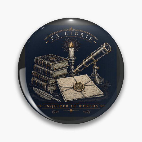 Item preview, Ex Libris Inquirer of Worlds designed and sold by rygenr8.