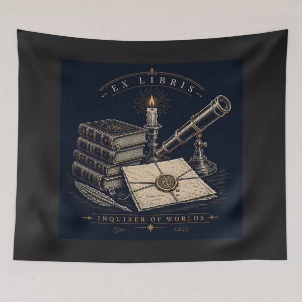 Item preview, Ex Libris Inquirer of Worlds designed and sold by rygenr8.