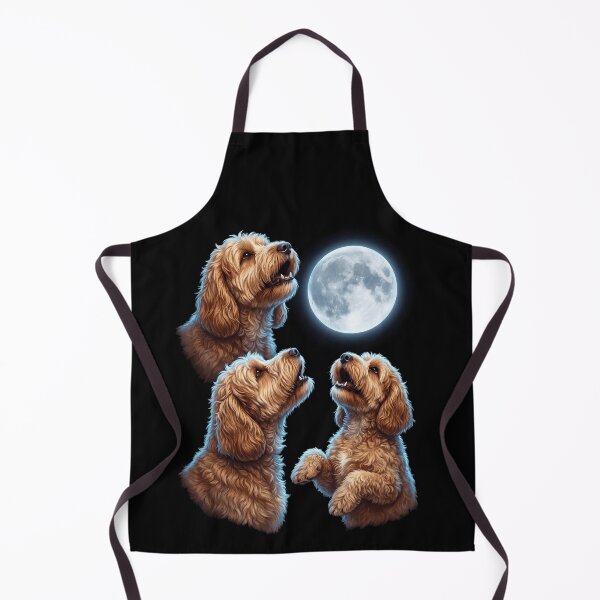 Item preview, Cockapoo Howling Moon Art Dog Owner designed and sold by TerryConnells.