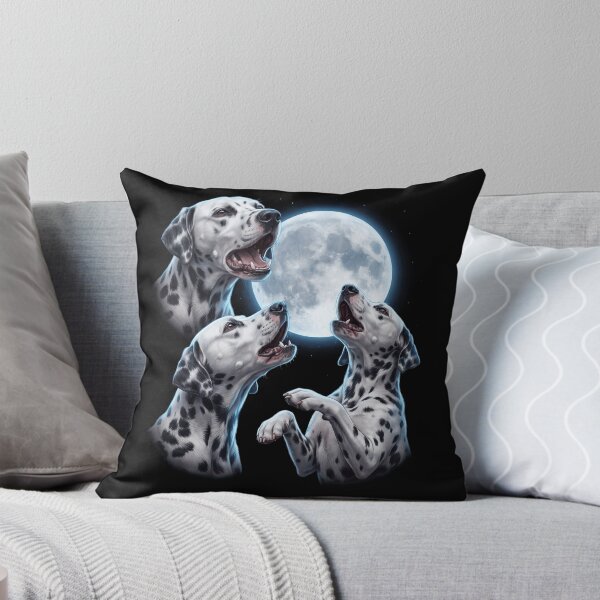 Item preview, Dalmatian Howling Moon Art Dog Owner designed and sold by TerryConnells.