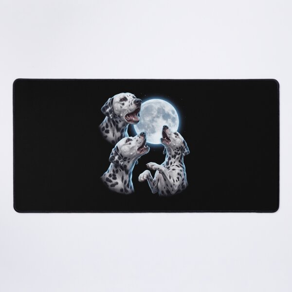 Item preview, Dalmatian Howling Moon Art Dog Owner designed and sold by TerryConnells.