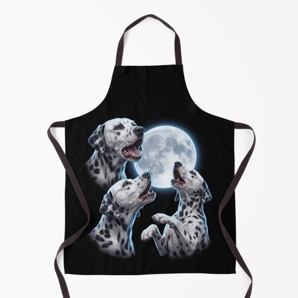 Item preview, Dalmatian Howling Moon Art Dog Owner designed and sold by TerryConnells.