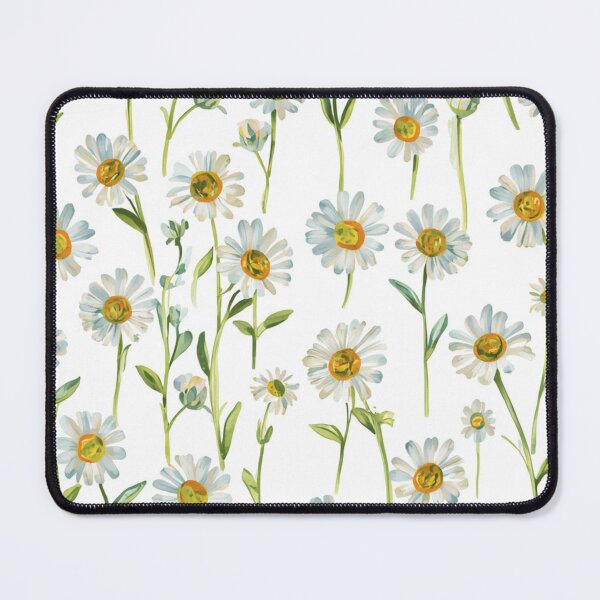Artikelvorschau, Minimal Daisy Pattern Watercolor – Simple Floral Botanical Aesthetic entworfen und verkauft von Phil Falkson.