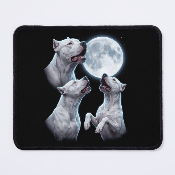 Item preview, Dogo Argentino Howling Moon Art Dog Owner designed and sold by TerryConnells.