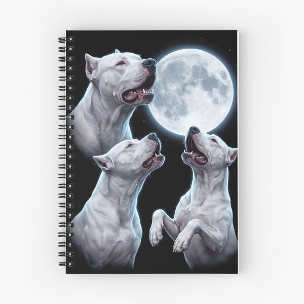 Item preview, Dogo Argentino Howling Moon Art Dog Owner designed and sold by TerryConnells.