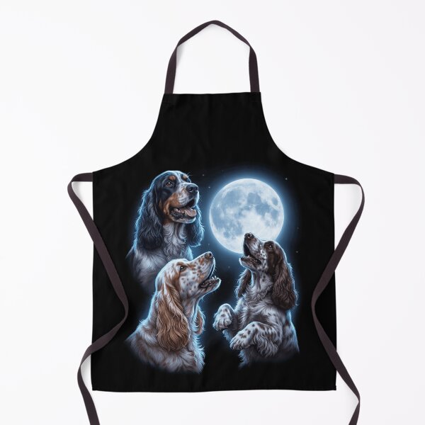 Artikelvorschau, Englischer Cocker Spaniel, der den Mond heult – Kunst, Hundebesitzer entworfen und verkauft von TerryConnells.