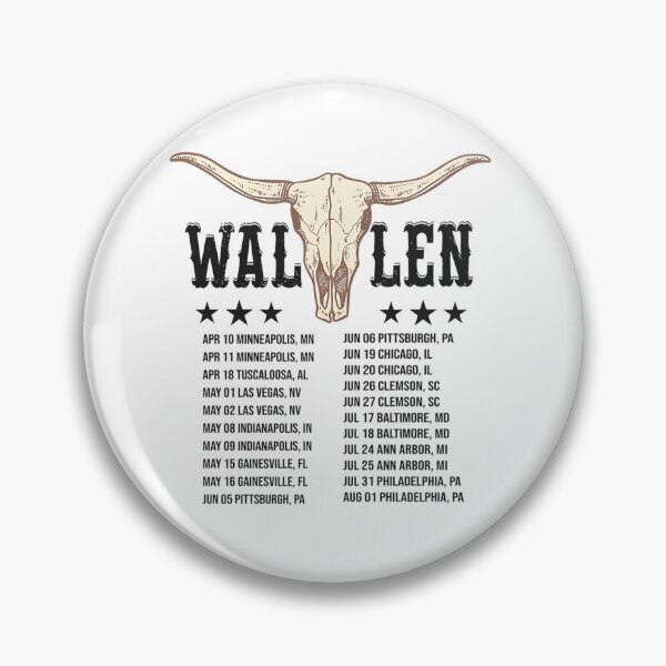 Item preview, Morgan Wallen Tour Dates designed and sold by ACCL.