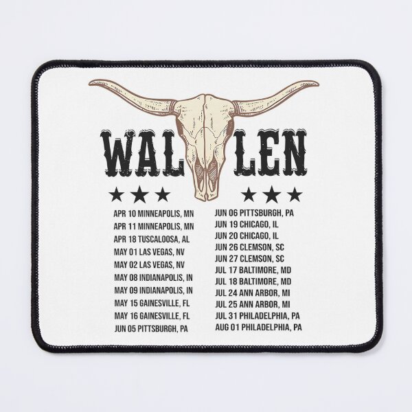 Item preview, Morgan Wallen Tour Dates designed and sold by ACCL.