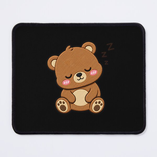 Item preview, Sleepy Bear Cute Kawaii Cartoon Design designed and sold by ColorSplash123.