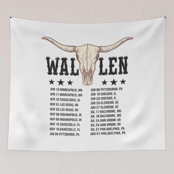 Item preview, Morgan Wallen Tour Dates designed and sold by ACCL.