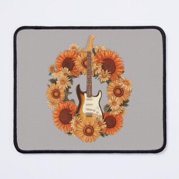 Item preview, Guitar in Bloom - World Music Day designed and sold by Art-Arcade6.