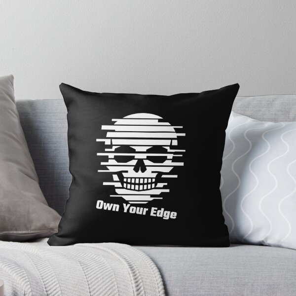 Item preview, Edgy Skull Graphic T-Shirt – Own Your Edge Streetwear Tee for Men & Women designed and sold by quietvisualsco.