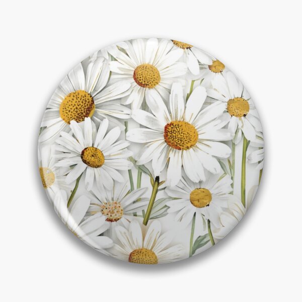 Artikelvorschau, White Daisy Floral Pattern – Cottagecore Wildflower Phone Case Design entworfen und verkauft von Phil Falkson.