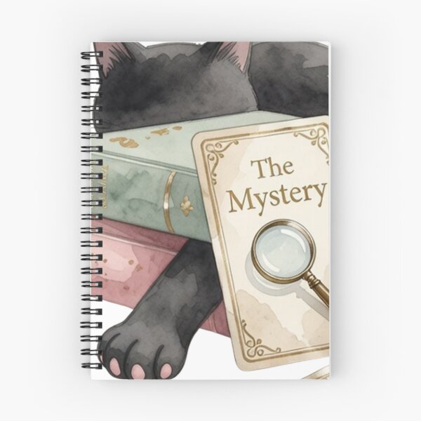 Item preview, Reading The Cards — Tarot Cat Mystery Witchy Tee designed and sold by kosimazaki.