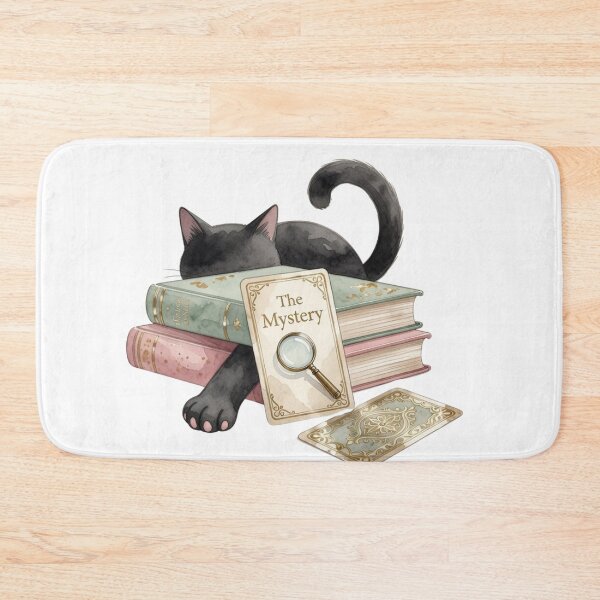 Item preview, Reading The Cards — Tarot Cat Mystery Witchy Tee designed and sold by kosimazaki.