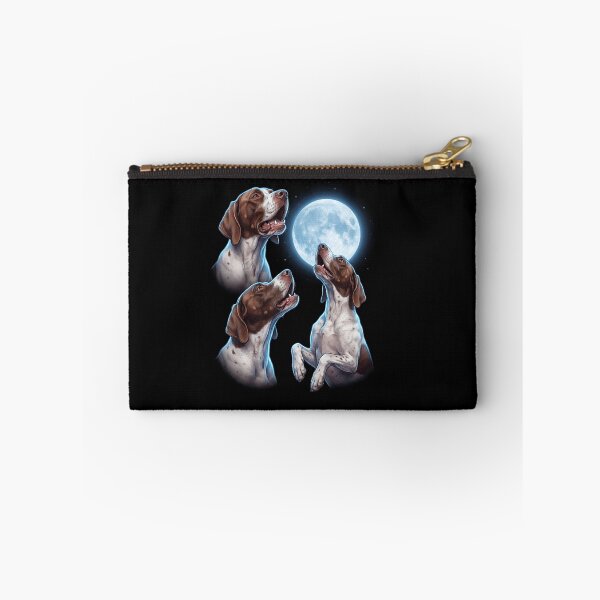 Item preview, English Pointer Howling Moon Art Dog Owner designed and sold by TerryConnells.