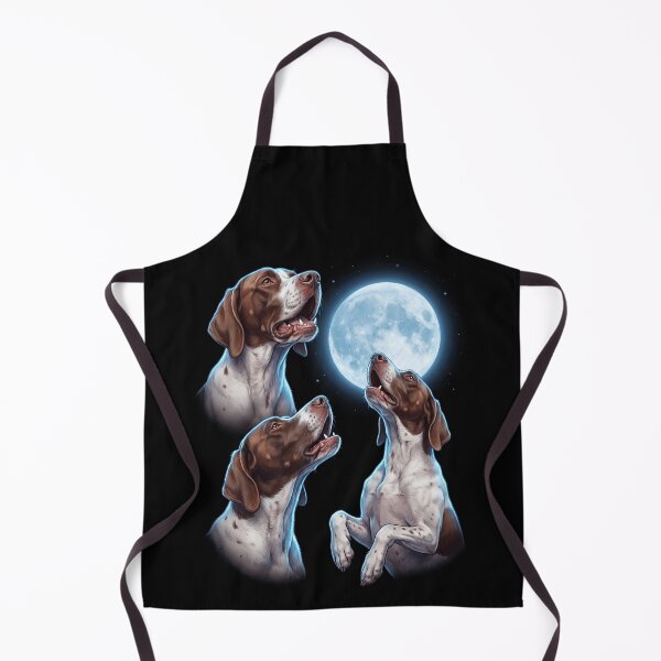 Item preview, English Pointer Howling Moon Art Dog Owner designed and sold by TerryConnells.