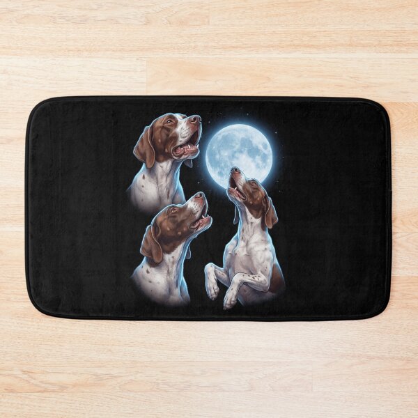 Item preview, English Pointer Howling Moon Art Dog Owner designed and sold by TerryConnells.