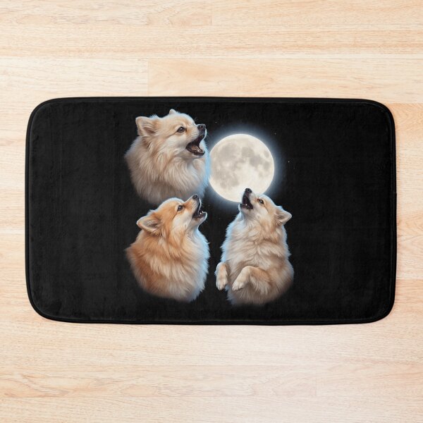 Item preview, German Spitz Howling Moon Art Dog Owner designed and sold by TerryConnells.