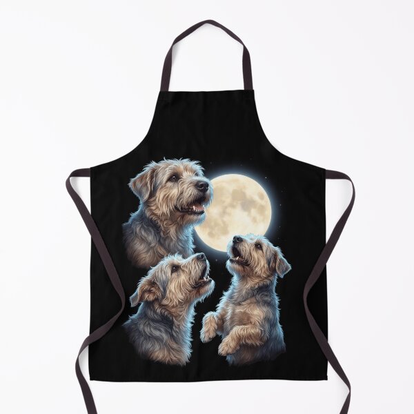 Item preview, Glen of Imaal Terrier Howling Moon Art Dog Owner designed and sold by TerryConnells.