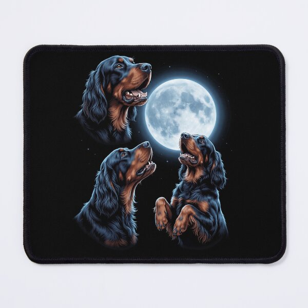 Item preview, Gordon Setter Howling Moon Art Dog Owner designed and sold by TerryConnells.