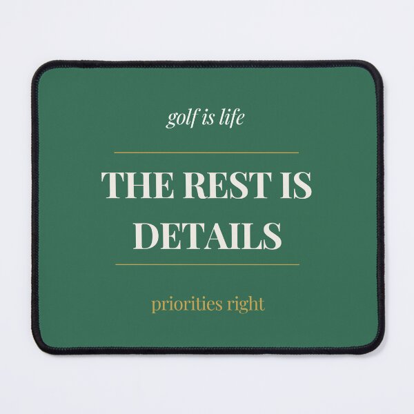 Artikelvorschau, Golf Ist Das Leben Der Rest Sind Details - Golf T-Shirt entworfen und verkauft von ProdlyTees.