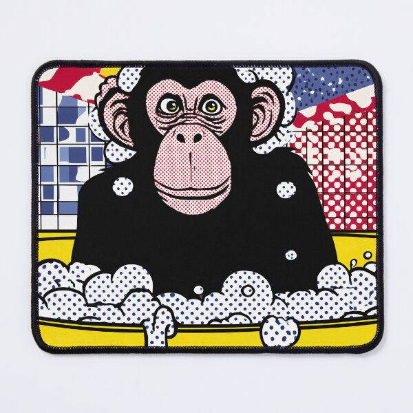 Item preview, Pop Art Monkey in Bathtub designed and sold by lautir.