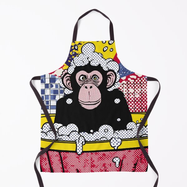 Item preview, Pop Art Monkey in Bathtub designed and sold by lautir.