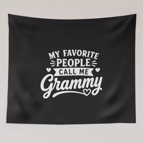 Item preview, My Favorite People Call Me Grammy Funny Retro Grandma Design designed and sold by kiralynstration.
