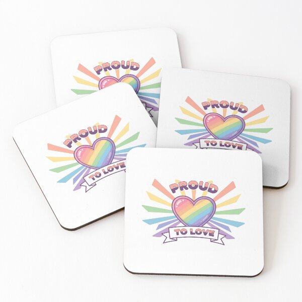 Item preview, Proud to Love Rainbow Pride Design, LGBTQ+ Love Is Love Shirt, Gay Pride Gift, Inclusive Heart Art designed and sold by Pride_Prints.