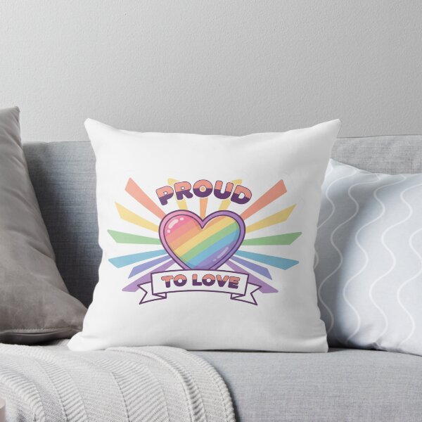 Item preview, Proud to Love Rainbow Pride Design, LGBTQ+ Love Is Love Shirt, Gay Pride Gift, Inclusive Heart Art designed and sold by Pride_Prints.