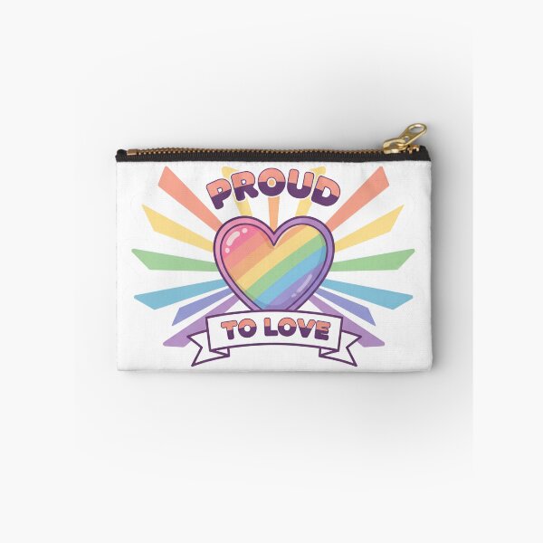 Item preview, Proud to Love Rainbow Pride Design, LGBTQ+ Love Is Love Shirt, Gay Pride Gift, Inclusive Heart Art designed and sold by Pride_Prints.