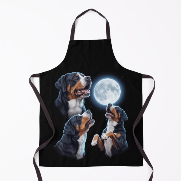 Item preview, Greater Swiss Mountain Dog Howling Moon Art Dog Owner designed and sold by TerryConnells.